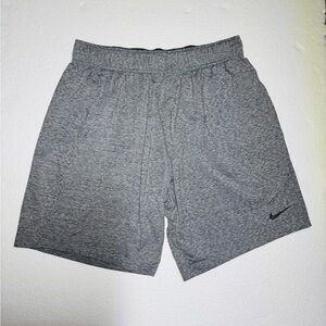 Nike Heather Gray Men's DRI-Fit Athletic Shorts